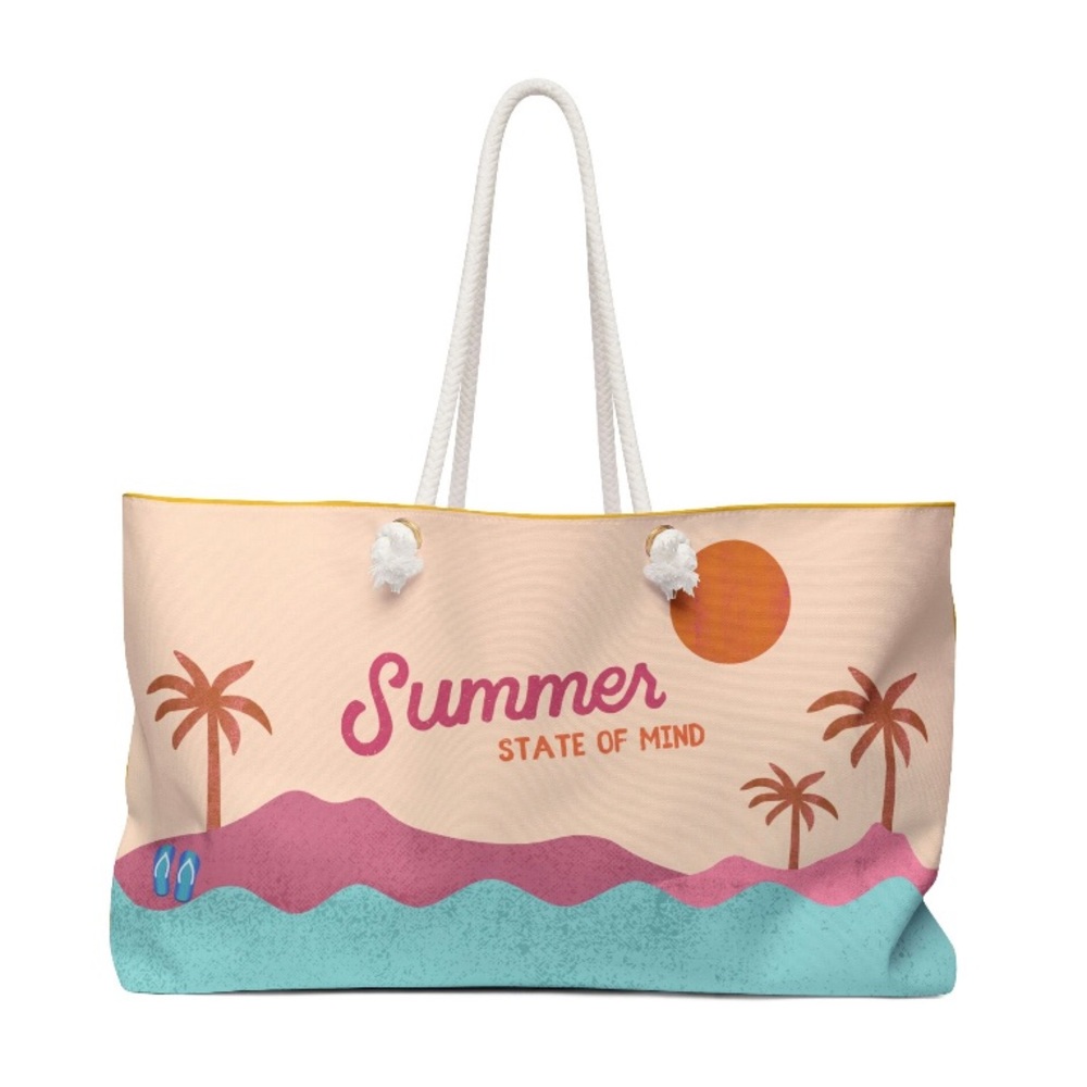Summer vibes tote